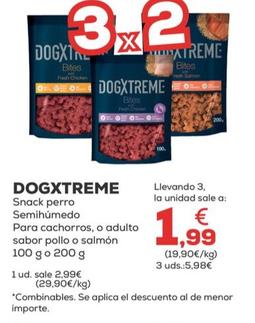 Oferta de Dogxtreme - Snack Perro Semihumedo Para Cachorros por 2,99€ en Kiwoko