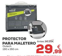 Oferta de Protector Para Maletero por 29,99€ en Kiwoko