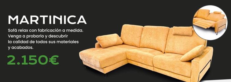 Oferta de Martinica - Sofa Relax Con Fabricacion a Medida Venga a Probarlo y Descubrir LA Calidad De Todos Sus Materiales U Acabados  por 2150€ en OKSofas
