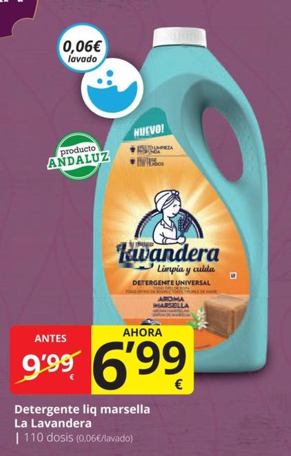 Oferta de Detergente en Supermercados MAS