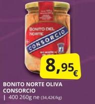 Oferta de Consorcio - Bonito Norte Oliva por 8,95€ en Supermercados MAS