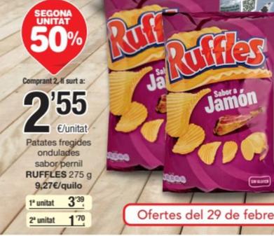 Oferta de Patatas chips en SPAR Fragadis