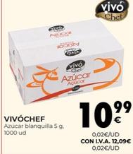 Oferta de Vivo Cheff - Azúcar Blanquilla por 10,99€ en CashDiplo