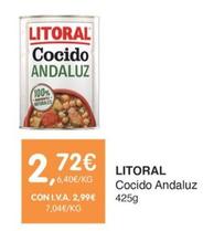 Oferta de Litoral - Cocido Andaluz por 2,72€ en CashDiplo