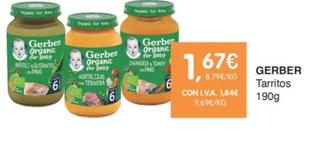 Oferta de Gerber - Tarritos por 1,67€ en CashDiplo