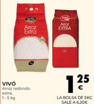 Oferta de Vivo Cheff - Arroz Redondo Extra por 1,25€ en CashDiplo