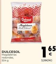 Oferta de Dulcesol - Magdalenas Redondas por 1,65€ en CashDiplo