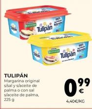 Oferta de Tulipán - Margarina Original S/Sal Y S/Aceite De Palma  por 0,99€ en CashDiplo