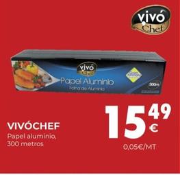 Oferta de Vivo Cheff - Papel Aluminio por 15,49€ en CashDiplo