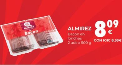 Oferta de Almirez - Bacon En Lonchas por 8,09€ en CashDiplo