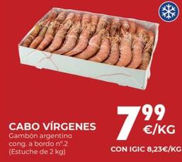 Oferta de Cabo Virgenes - Gambón Argentino Cong, A Bordo Nº.2 por 7,99€ en CashDiplo