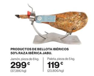 Oferta de Jabu - Productos De Bellota Ibéricos 50% Raza Ibérica por 199€ en El Corte Inglés