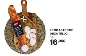 Oferta de Tello - Lomo Asado De Orza por 16,95€ en El Corte Inglés