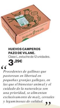 Oferta de Pazo De Vilane - Huevos Camperos por 3,29€ en El Corte Inglés