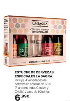 Oferta de La Sagra - Estuche De Cervezas Especiales por 6,99€ en El Corte Inglés