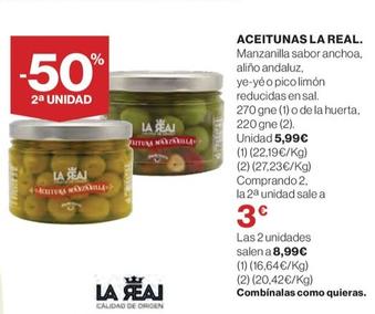 Oferta de La Seal - Aceitunas por 5,99€ en El Corte Inglés
