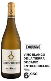 Oferta de Entrechuelos - Vino Blanco De La Tierra por 6,95€ en El Corte Inglés