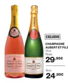 Oferta de Aubert Et Fils - Champagne por 24,95€ en El Corte Inglés