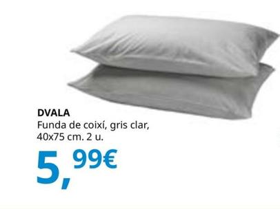 Oferta de Dvala Funda De Coixí, Gris Clar por 5,99€ en IKEA