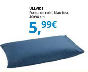 Oferta de Ullvide Funda De Coixí, Blau Fosc por 5,99€ en IKEA