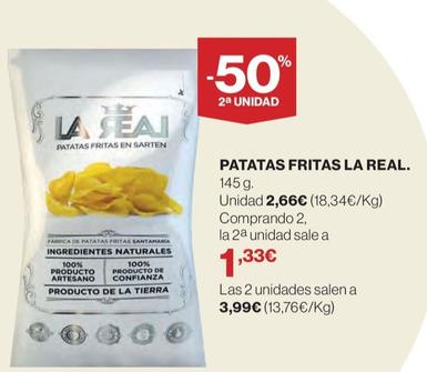 Oferta de La Real - Patatas Fritas por 2,66€ en Supercor