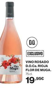 Oferta de Flor De Muga - Vino Rosado D.O.Ca. Rioja por 19,95€ en Supercor