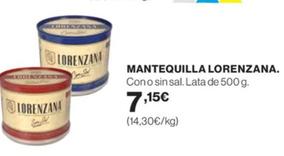 Oferta de Mantequilla por 7,15€ en Supercor