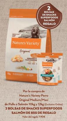 Oferta de Nature's Variety - Por La Compra De Perro Original Medium/Maxi De Pollo O Salmon por 7,9€ en El Corte Inglés