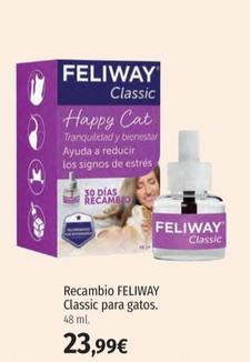 Oferta de Feliway - Recambio Classic Para Gatos por 23,99€ en El Corte Inglés