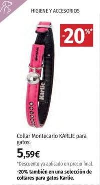 Oferta de Karlie - Collar Montecarlo Para Gatos por 5,59€ en El Corte Inglés