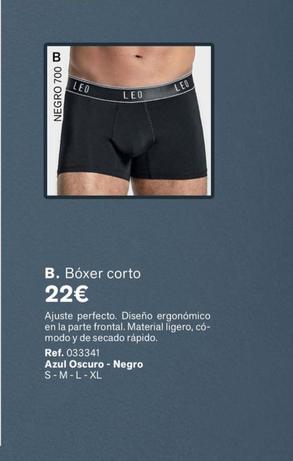 Oferta de Boxer por 22€ en Leonisa