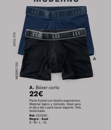 Oferta de Boxer Corto por 22€ en Leonisa