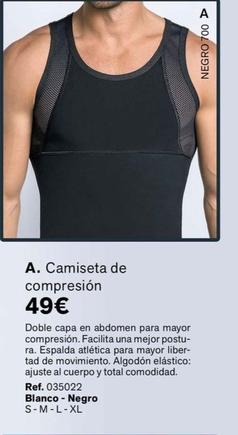 Oferta de Camiseta De Compresión por 49€ en Leonisa