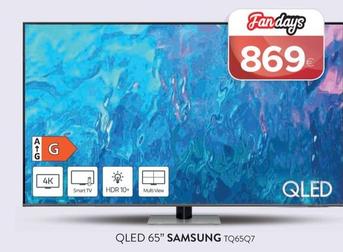 Oferta de Samsung - Qled 65" por 869€ en Milar
