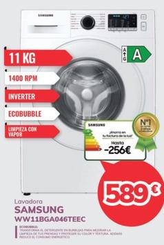 Oferta de Samsung - Lavadora por 589€ en Mi electro