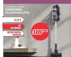 Oferta de Samsung - Aspiradora Escoba Vs15a6031r4 Jet60 por 169,99€ en Mi electro