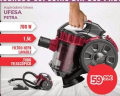 Oferta de Ufesa - Aspiradora Trineo por 59,99€ en Mi electro