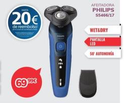 Oferta de Philips - Afeitadora S5466/17 por 69,99€ en Mi electro