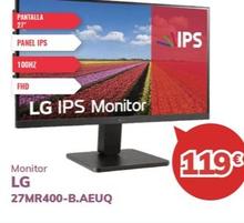 Oferta de Lg - Monitor 27mr400-b.aeuq por 119€ en Mi electro