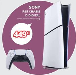 Oferta de Sony - Ps5 Chasis D Digital por 449€ en Mi electro