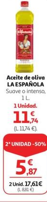 Oferta de La Española - Aceite De Oliva por 11,74€ en Alcampo