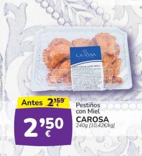 Oferta de Pestiños Con Miel por 2,5€ en Supermercados Codi