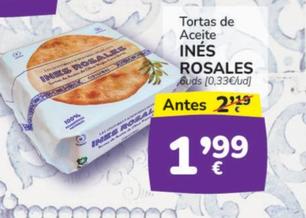 Oferta de Inés Rosales - Tortas De Aceite por 1,99€ en Supermercados Codi