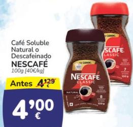 Oferta de Café soluble en Supermercados Codi