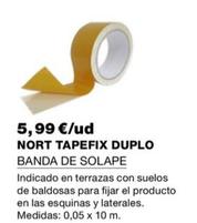 Oferta de Nort Tapefix Duplo por 5,99€ en Grup Gamma