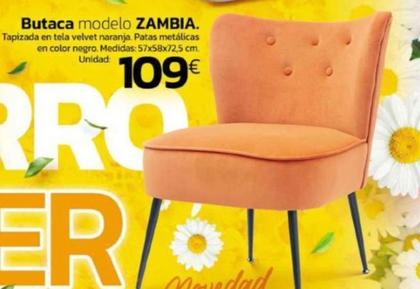 Oferta de Butaca Zambia por 109€ en Tifón Hipermueble