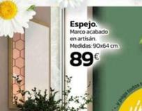 Oferta de Espejo por 89€ en Tifón Hipermueble