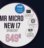Oferta de PC sobremesa por 649€ en MR Micro