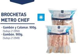 Oferta de Metro Chef - Brochetas en Makro