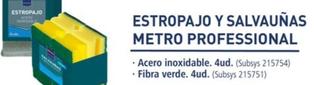 Oferta de Metro Professional - Estropajo Y Salvauñas en Makro
